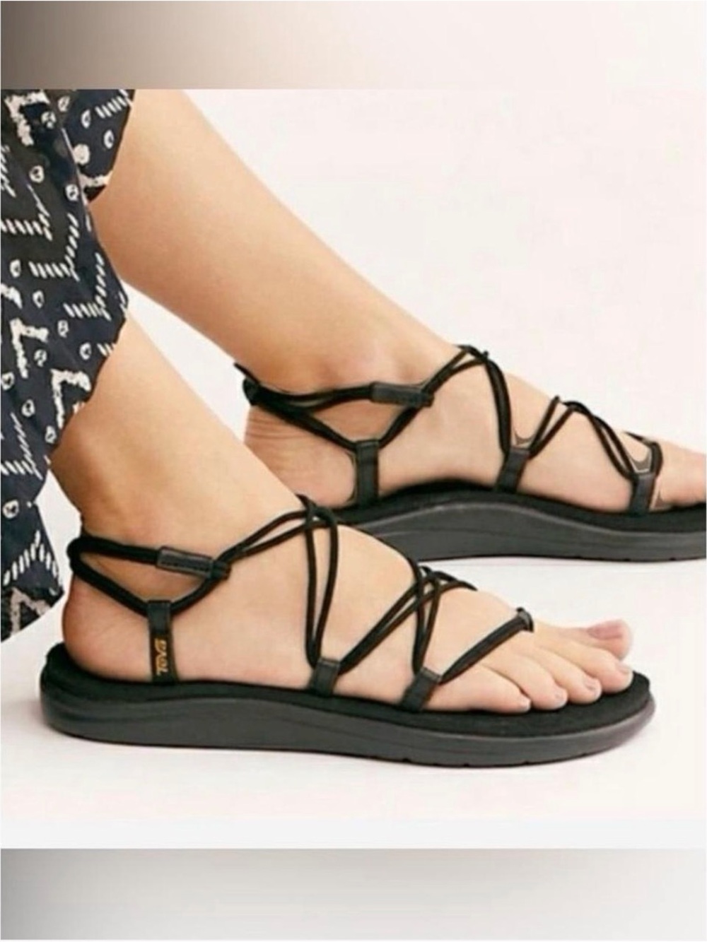 Teva Women's Black Strappy Sandal